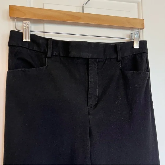 Banana Republic Women’s black Sloan pants Dress pants Straight leg pants Size 6L - Picture 4 of 7